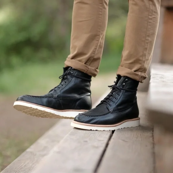 ?Nisolo All-Weather Mateo Boot Nisolo Mateo All Weather Boot - Brandy | Dress Boots | Huckberry main image 4